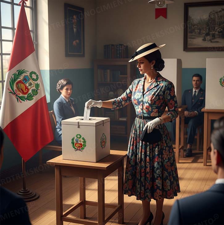 PRIMER VOTO FEMENINO, EL DERECHO AL SUFRAGIO