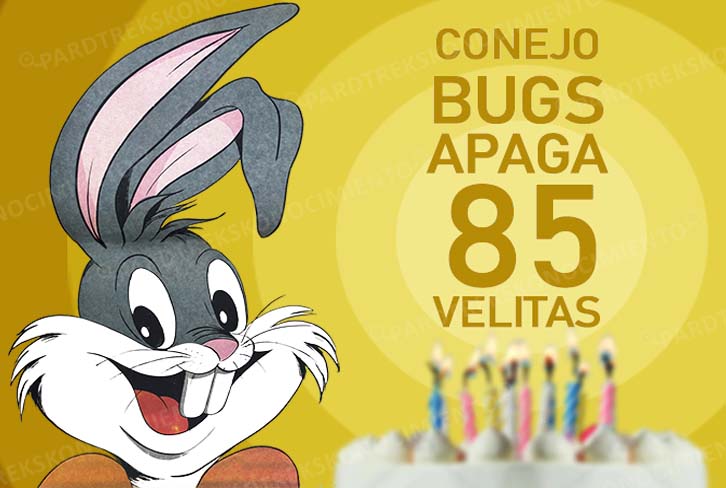 CONEJO BUGS BUNNY APAGA 85 VELITAS