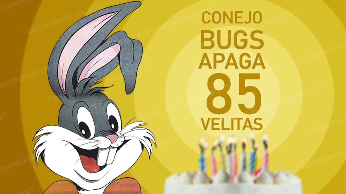 CONEJO BUGS BUNNY APAGA 85 VELITAS