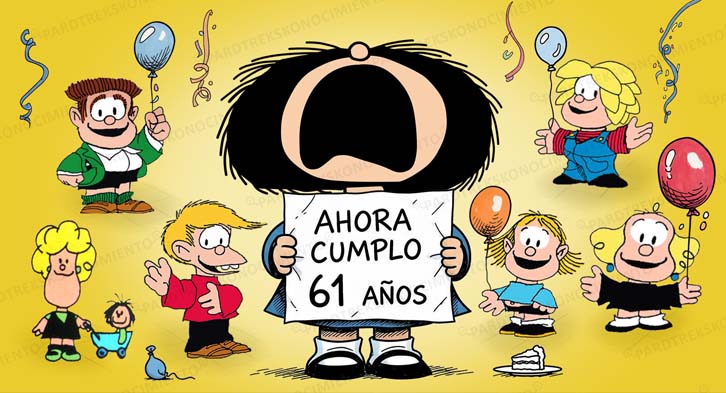 MAFALDA: SEIS DÉCADAS DE SARCASMO Y RISAS
