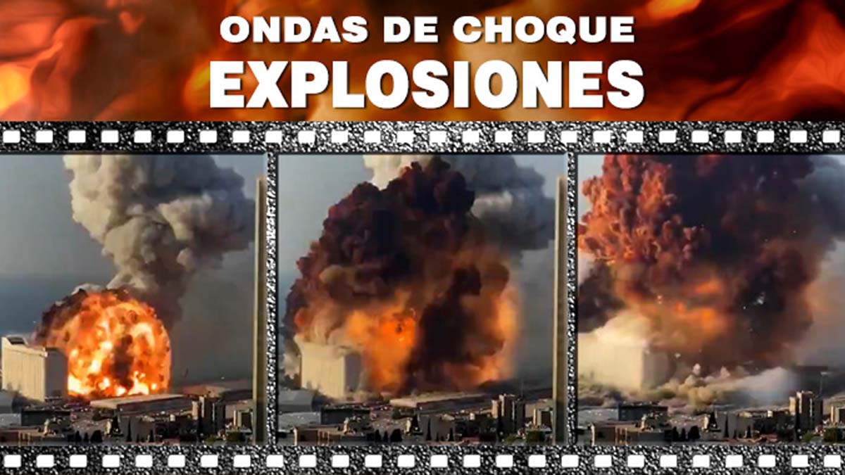 ONDAS DE CHOQUE A CONSECUENCIA DE UNA EXPLOSIÓN