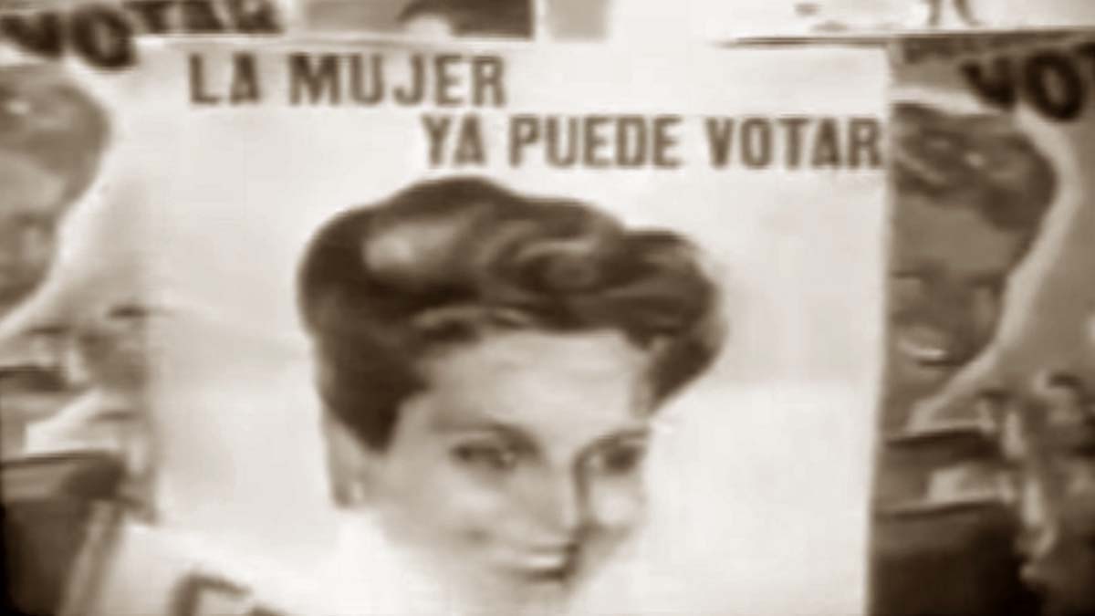 PRIMER VOTO FEMENINO, EL DERECHO AL SUFRAGIO