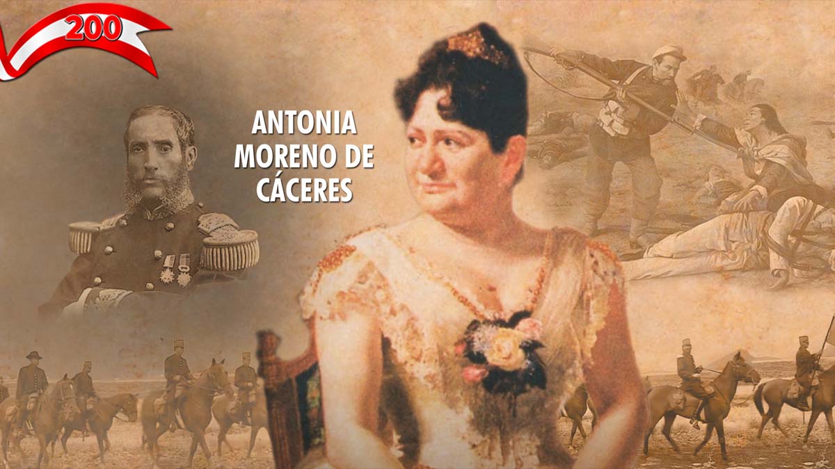 ANTONIA MORENO DE CÁCERES MADRE DE TODOS LOS PERUANOS