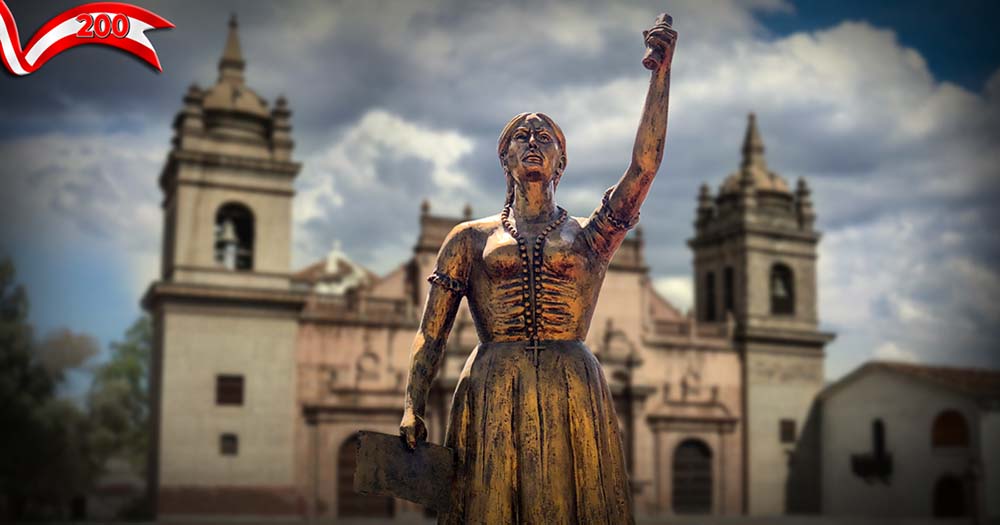 DOÑA MARÍA PARADO DE BELLIDO MUJER LUCHADORA