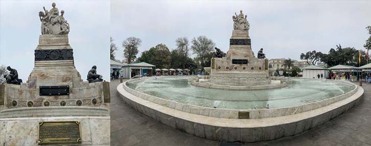 MONUMENTOS POR CENTENARIO DE LA INDEPENDENCIA DE PERÚ