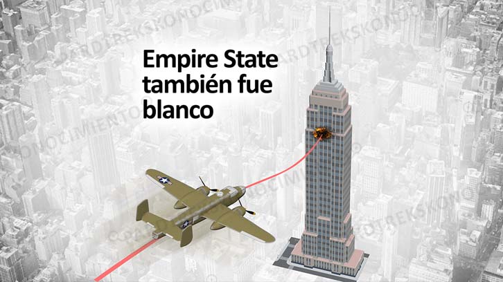 EMPIRE STATE TAMBIÉN FUE BLANCO DE UN AVIÓN